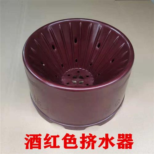 速发老式洗拖把挤水器手压涮清器墩布榨水车桶家用地拖拧干洗桶干