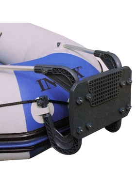 INTEX68624充气船皮划艇专用橡皮船外机马达推进器支架挂机板舢板