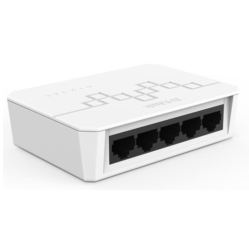 友讯（D-Link）DES-1005C-CN5口100M桌面型迷你节能分流器百兆集