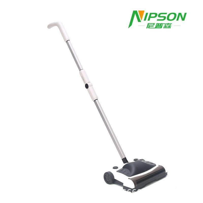 手推式无线扫地拖地机可调速扫地机多角度旋转滚轮扫地拖地机