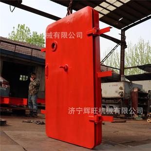 井下避难门硐室防护门弧形钢制抗冲击破隔爆门平面密闭抗压门