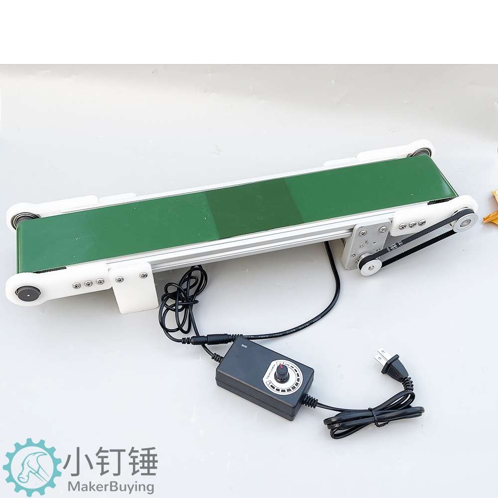 升级版小型桌面传送带流水线输送机PP塑料PVC自动化摩檫力实验科