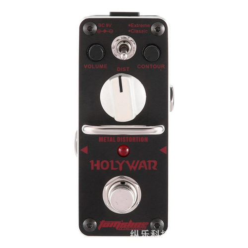 工厂直销阿诺玛AROMA AHOR-3 HOLY WAR金属失真效果电吉他效果器