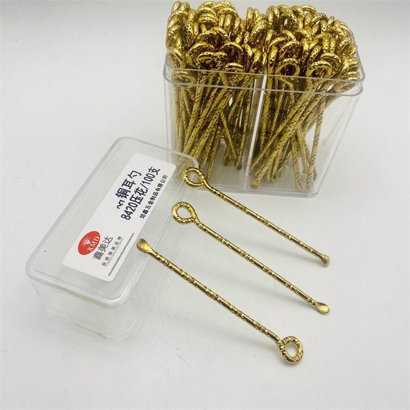 包邮铜挖耳勺好质量挖耳勺家用掏耳勺耳挖耳朵清洁工具洁耳器