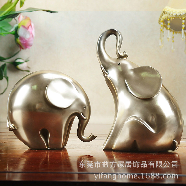 欧式动物福禄对象树脂工艺品金钱大仿铜 办公室客厅卧室摆件工厂
