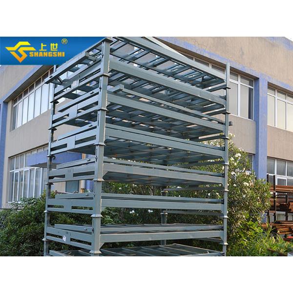 重型折叠堆垛架正规汽车零件堆放架正规仓库堆垛正规折叠铁架