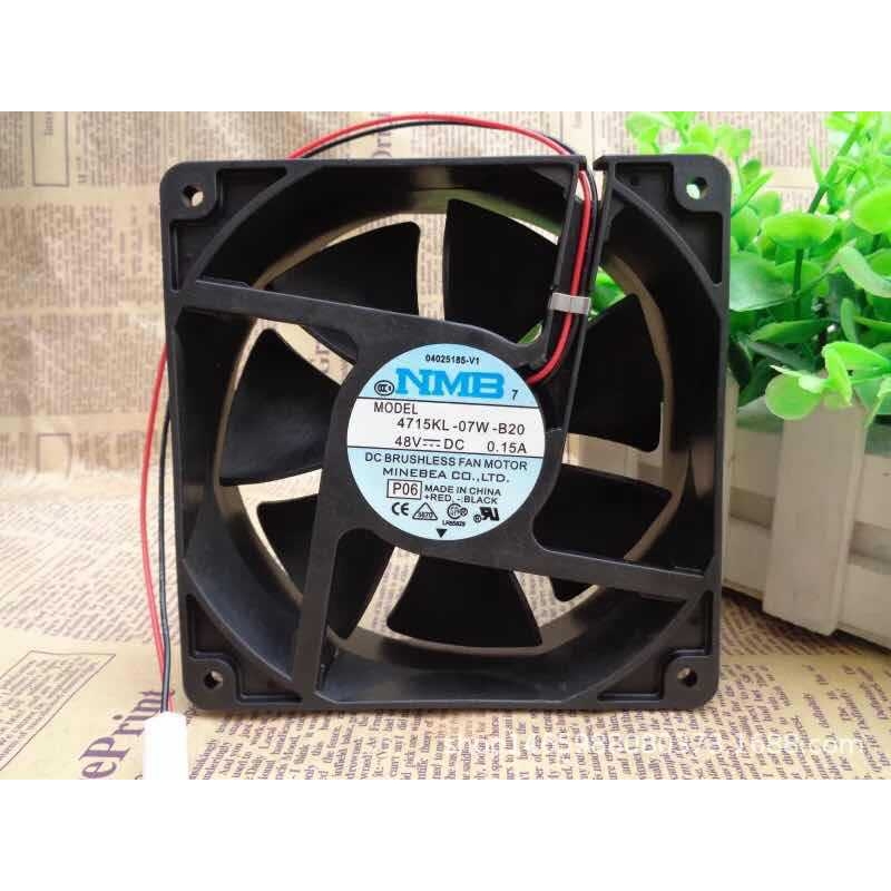 4715KL-07W-B20 48V 0.1 120*120*38MM 原装美蓓亚NMB散热风扇