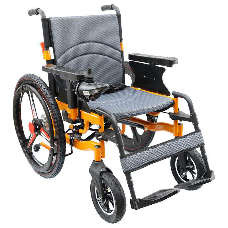 新款电动轮椅轻便智能全自动折叠残疾人老人专用代步车方便携带