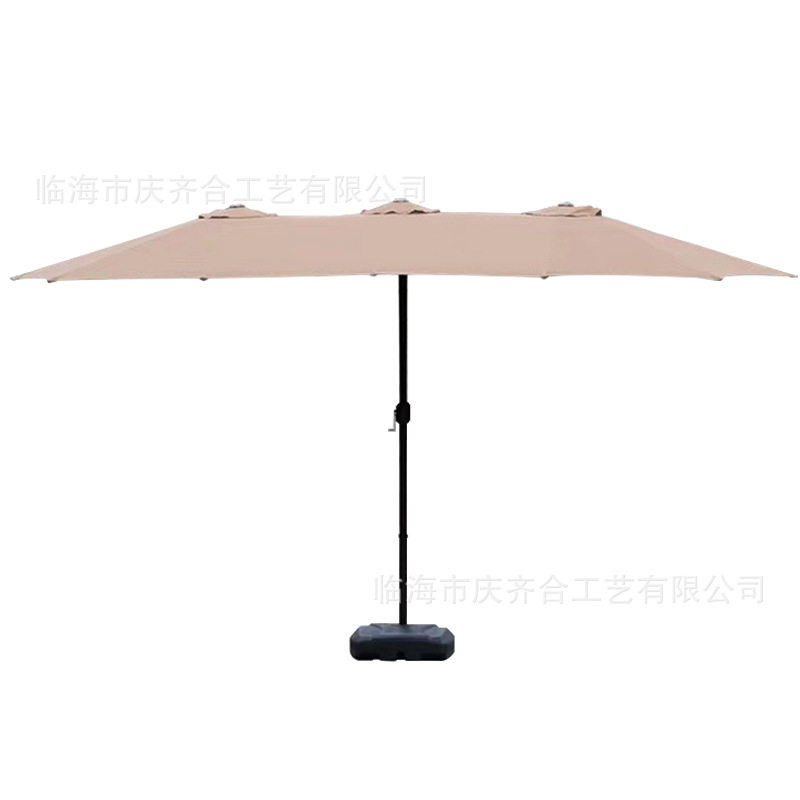 别墅泳池花园游乐园休闲户外遮阳伞双边伞三头伞双胞胎伞