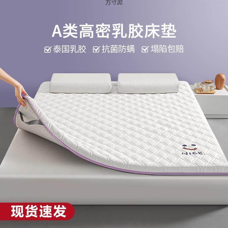 类乳胶床垫加厚双人家用超厚可折叠单人宿舍榻榻米租房睡垫厂