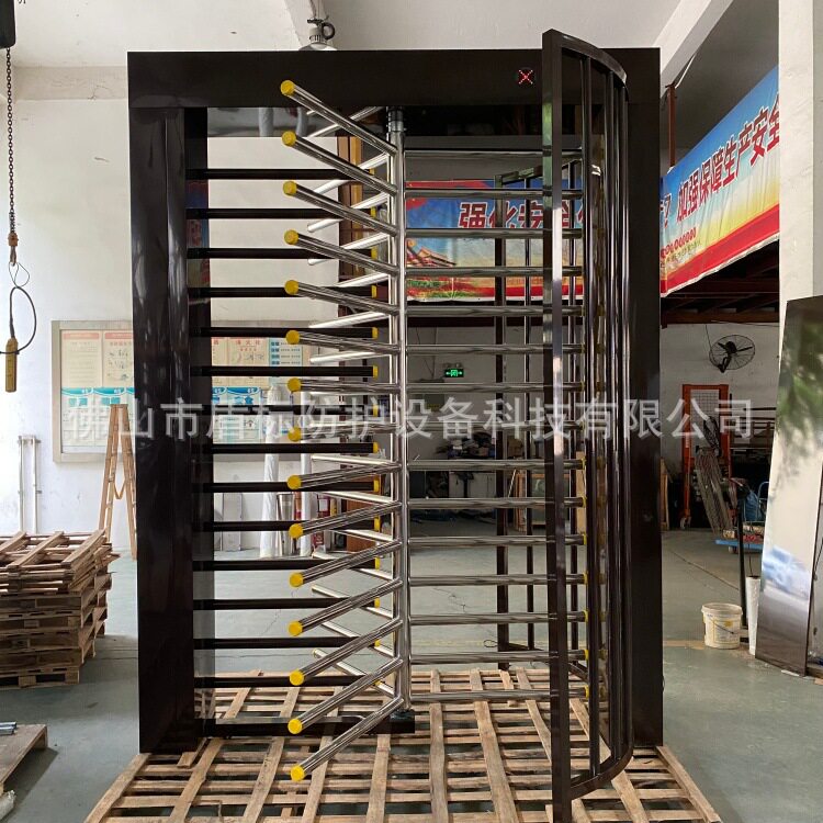 全高不锈钢加厚防尾随滚闸门