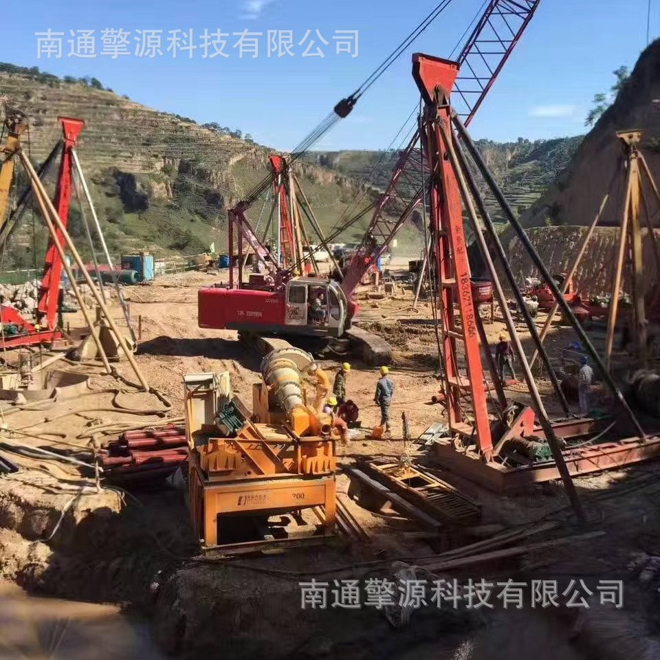 CK系列冲击钻机10吨冲孔打桩机 大型工程重型冲孔成孔设备
