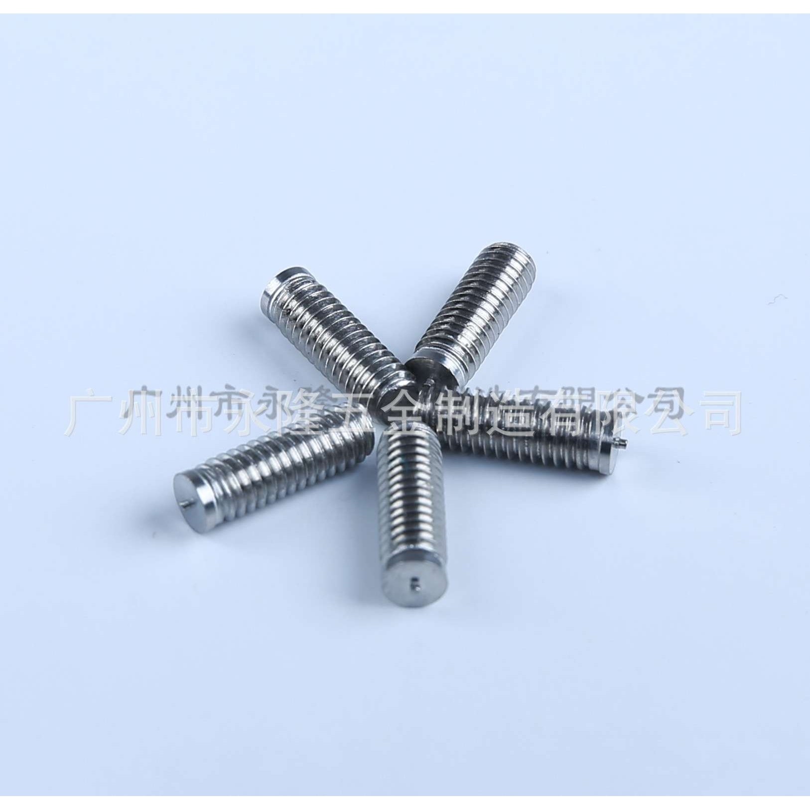 永隆GB902.3储能B型焊接螺钉无法兰M4不锈钢种焊钉无台阶焊接效果