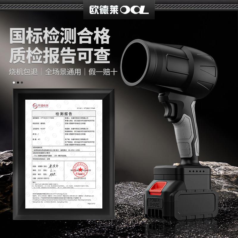 欧莱鼓率风机大功强力风小型手持德2026年新款拍摄工业吹烧烤暴风