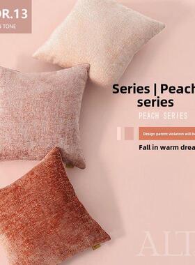 ALT-24-B粉红色高档沙发枕，套没拆有核心客厅可访问华高档靠背垫