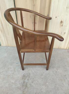 采购产中品新式实木扶手，师方尺椅154官帽椅，扶手椅，简易茶椅