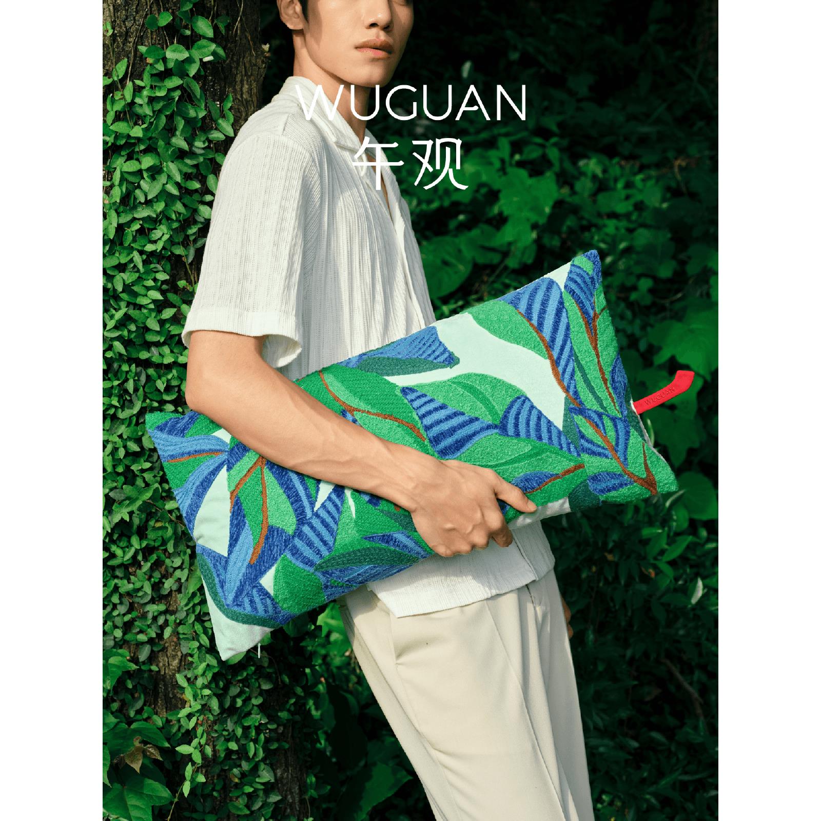 观『昶夏』抱枕客昶夏系列沙发轻奢家居腰靠枕套北欧绿色床礼午头