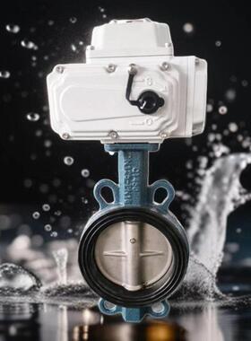 D971-16/10Q电动 对夹式蝶阀 DNX 50 0658吉申特0 1 00 125 150 2