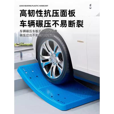 BNS-2-LS小推车拉货四拖车轮折叠便携递静音拉平车搬运车板车家用