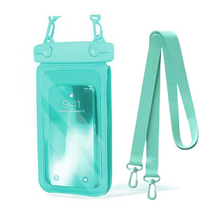 千目鼠IPX8级防水双仓防水袋PVC游泳潜水沙滩防水包密封防水