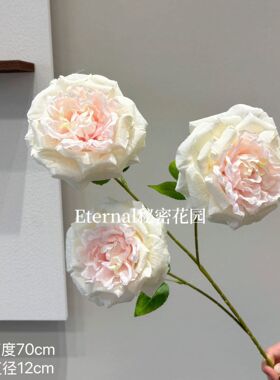 仿真花荔枝玫瑰多层芙蓉