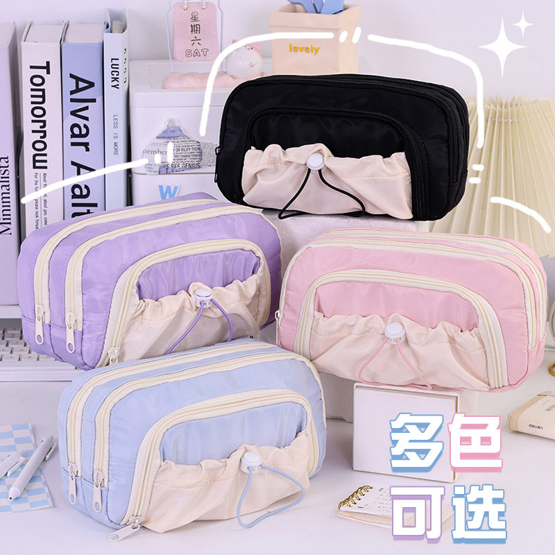 抽绳笔袋小学生高级感ins