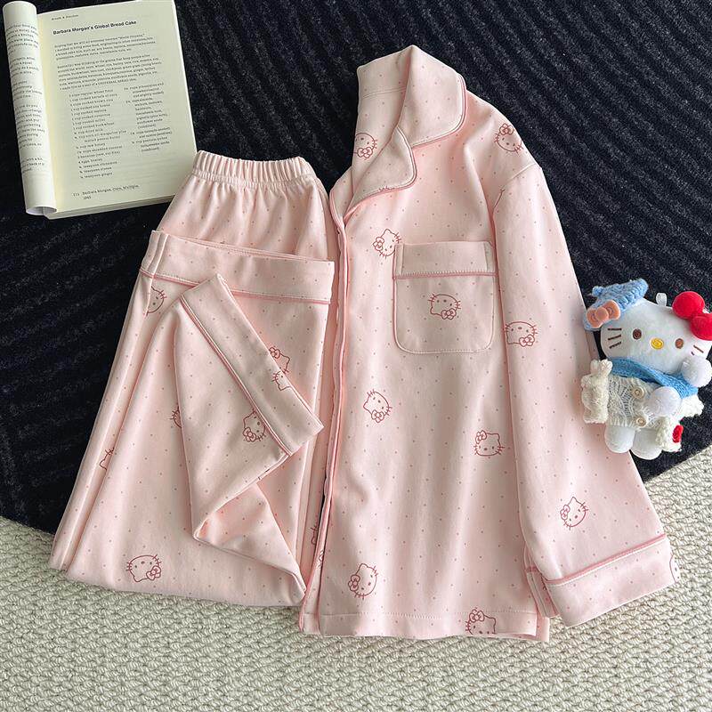 2026新款睡衣女童纯棉春秋季长袖儿童女孩超好看公主风大童家居服