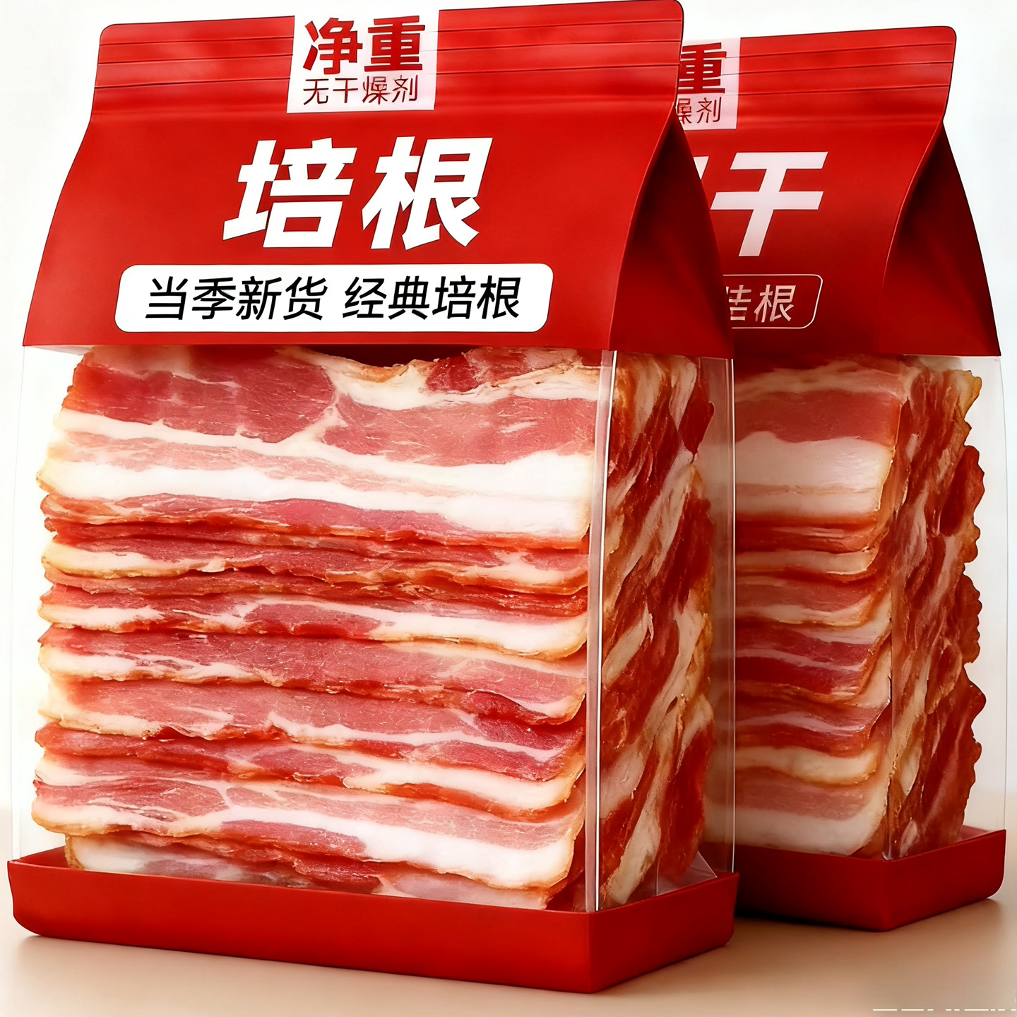 央妈推荐!培根儿童无添加原切肉片三明治手抓饼专注儿童营养早餐