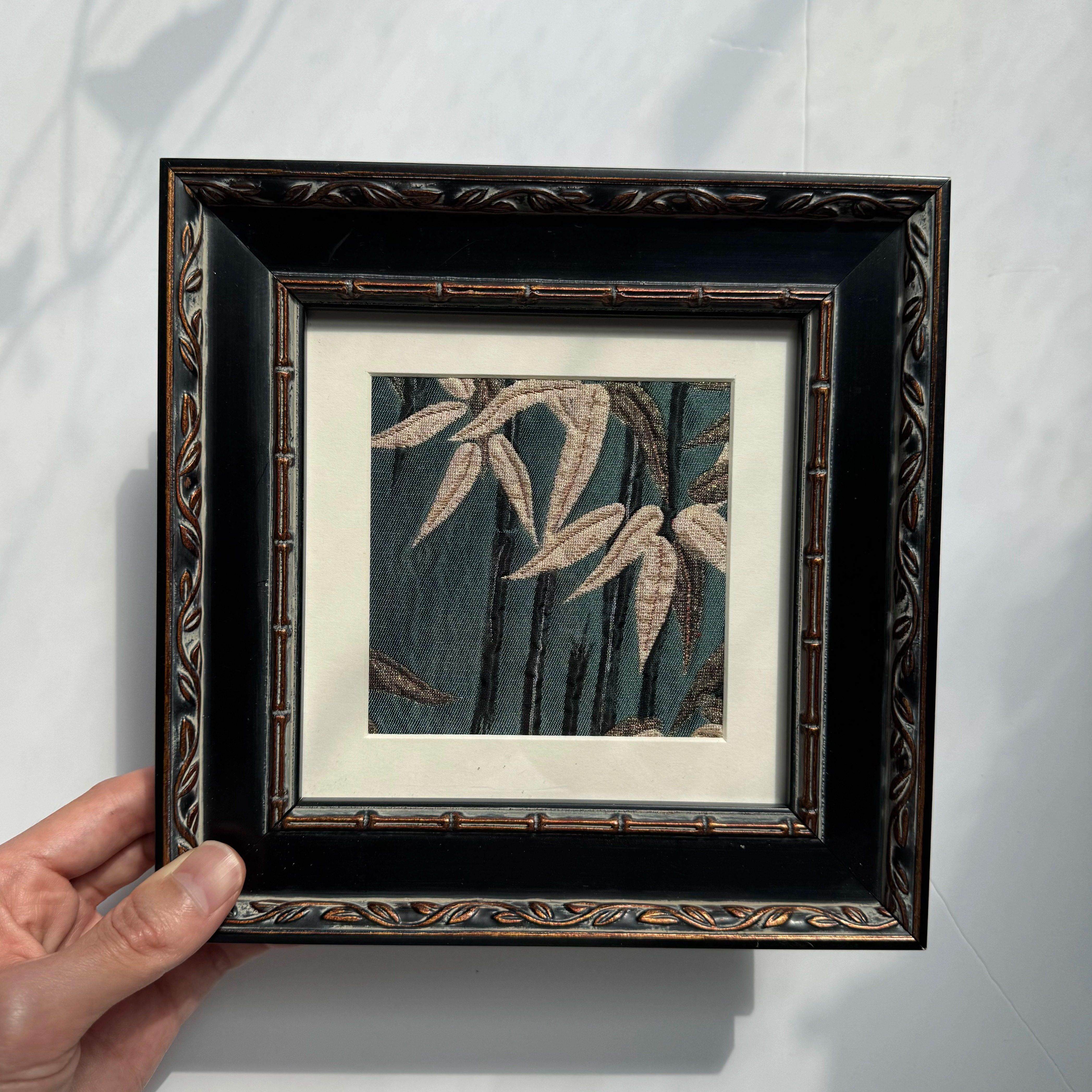 【树藤】新中式实木画 画框定制金边印花外框中古相框墙面装饰拼