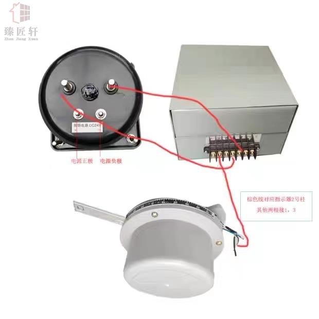 现货速发船用电感式舵角指示器产生器舵角表40度夜光45度DL-III三