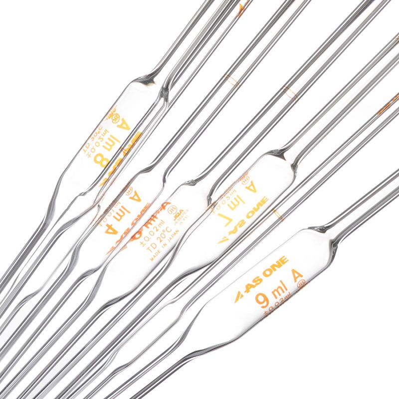 胖肚移液管包检A级玻璃单标吸量管0.5 1.5 2.5 3 4 6 7 8 9ml进口