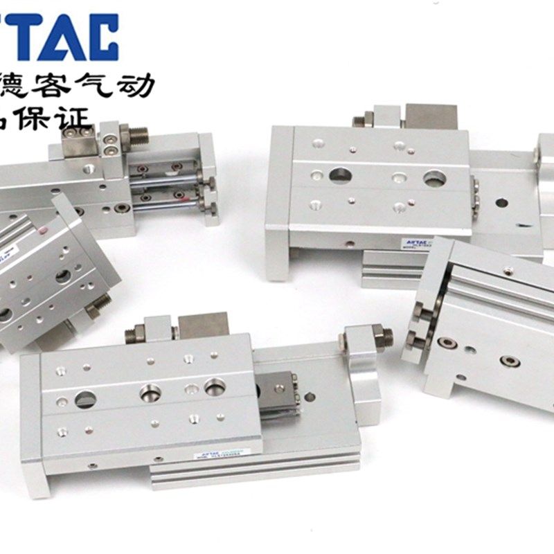 亚德客滑台气缸 HLS25*10/20/30/40/50/75/100/125/150-S-B/BS/BF