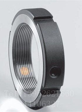 径向锁紧螺母M75x2P精密主轴滚珠丝杆自锁止退圆螺帽斯维特SWT/R