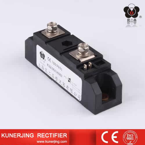 昆二晶品牌/促销/双相晶闸管模块KSQ100A/1600V 质保一年