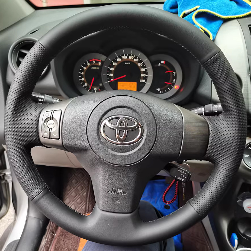 丰田RAV4威驰雅力士方向盘套专用