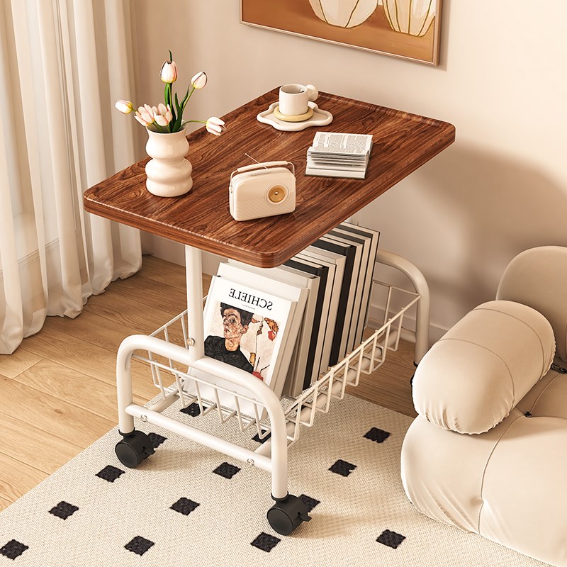 速发沙发边几茶几可移动床头小推车客纳置物架收厅家小简易用茶几