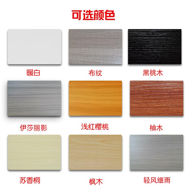 速发实木台面隔色搁板板一字衣柜分层生态免长板形多层黑方木板漆