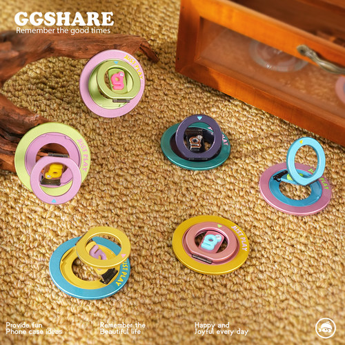 GGSHARE寄居蟹360°旋转手机支架