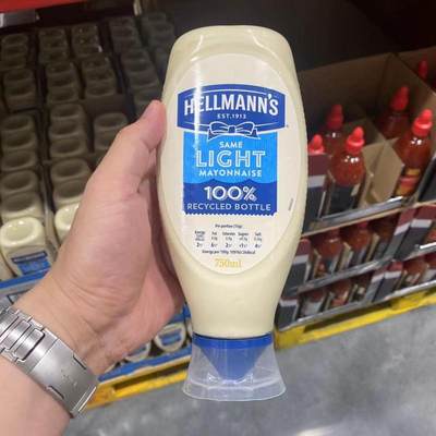 盒马X代购 HELLMANN'S好乐门原味蛋黄酱轻食沙拉色拉酱复合调味酱