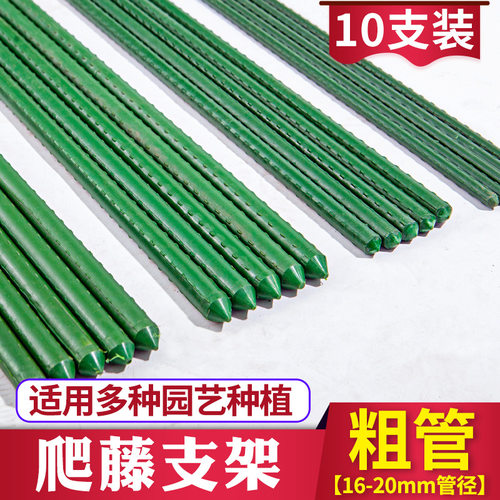 速发园艺爬藤架花支柱包塑钢管植物支架爬藤花架支撑杆组合藤蔓攀