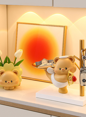 速发黄油收纳玄关品件入户门鞋柜客厅家居装饰摆新迁乔居礼品