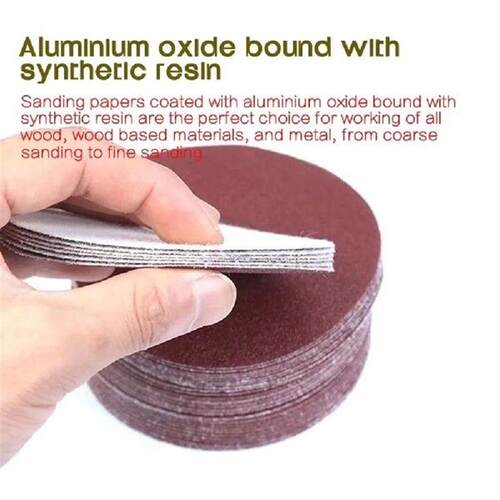 现货10pcs 6inch 150mm Sand Paper Set 60-2000 WGrid tal