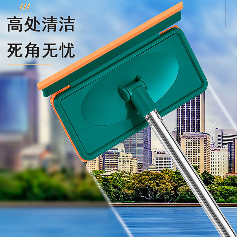 速发户玻璃神器家用工具高楼伸缩杆清洗双面擦窗擦保洁清洁玻璃刮