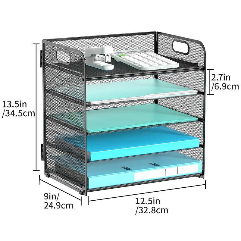跨境铁储艺文达伊1688件收纳桌面置架物免打架孔办公物架',收纳整理,书桌收纳置物架,淘宝优惠券,粉丝福利购,淘宝优惠卷