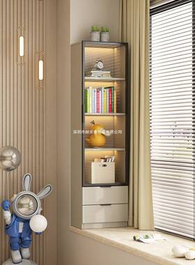 实飘窗柜柜储物柜阳台收纳柜矮YCR柜窗柜子卧室书家用木台落地置