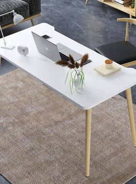 亿家电脑桌台式卧办室书桌家46729达用生简易公桌学学习桌简约小