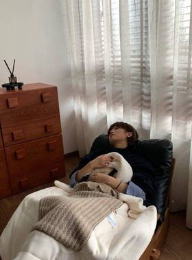 泰迪绒抱被子两用冬季加LBR2025子厚新款车枕载办公室午睡毯二合