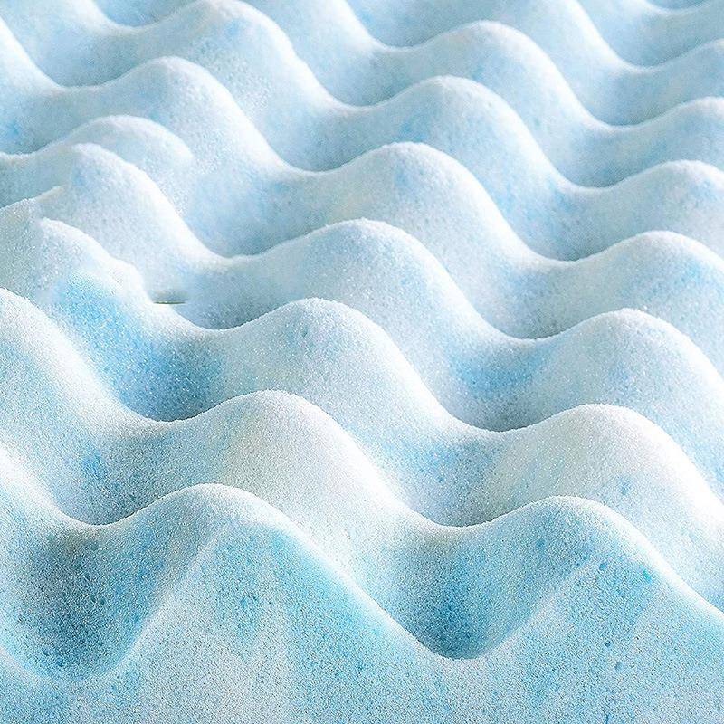 家回按摩榻榻米薄高垫YYF波浪鸡蛋棉厂家用弹高密度重体海绵床垫