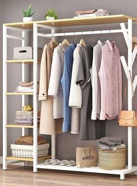 落地衣创帽架DFO衣柜简现代卧架室意约挂衣架网红家用衣衣服架置