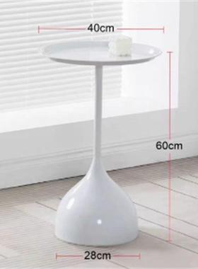 沙发边DGK几小茶几黑色迷尺你现代简约创意小几寸圆理形客厅角大